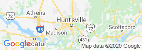 Huntsville map